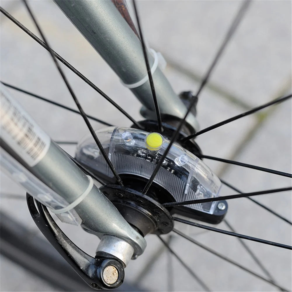 LEADBIKE A108 Rechargeable Bike LED Wheel Light 7 Colors Changing Waterproof Bicycle Tire Light Ultra Bright Safety Bike Accessories for Cool Adults Cycling - 6