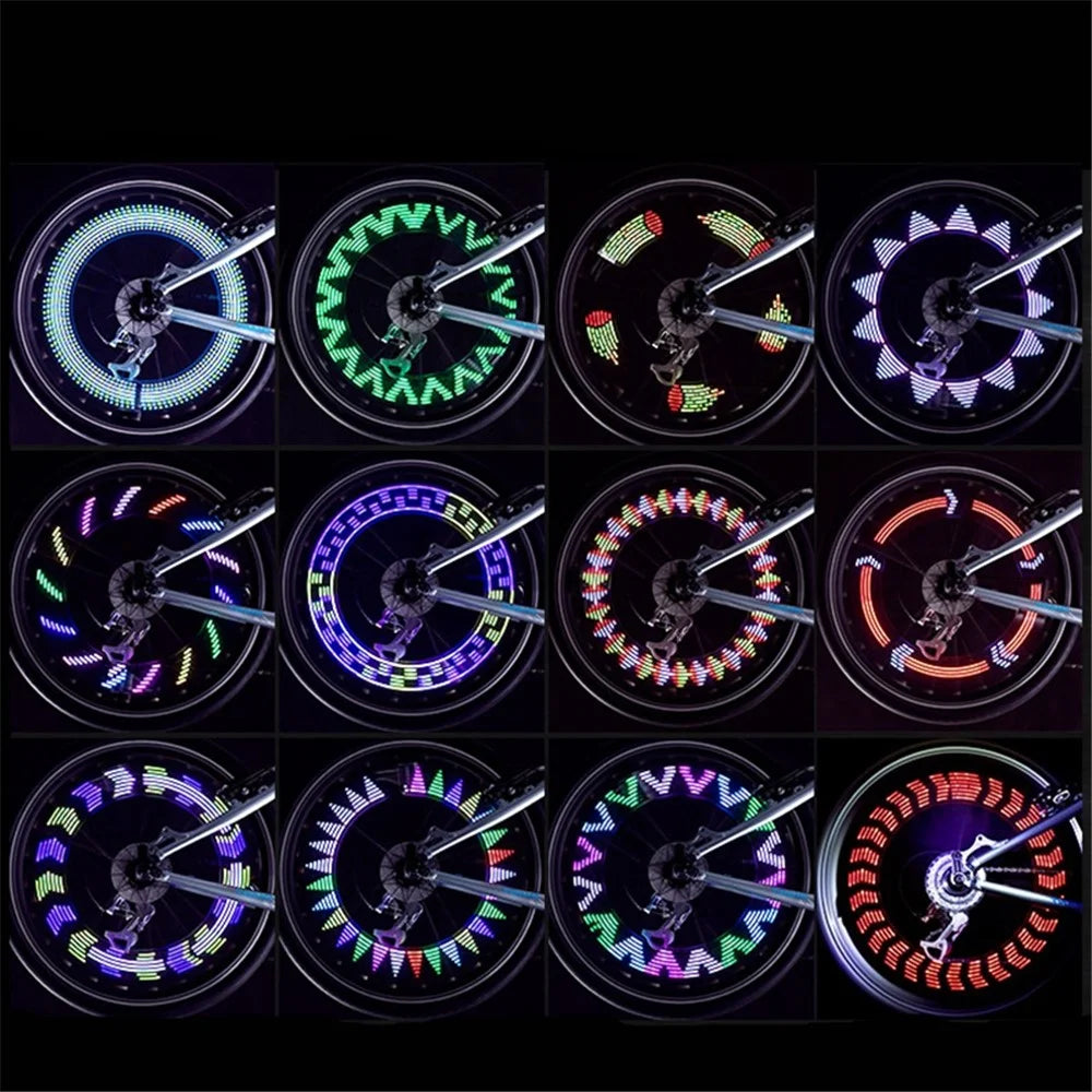 LEADBIKE LD42 Bicycle Wheel Light Waterproof Cycling Flashing Safety Bike Light Cool Decoration Flash 30 Patterns - 3