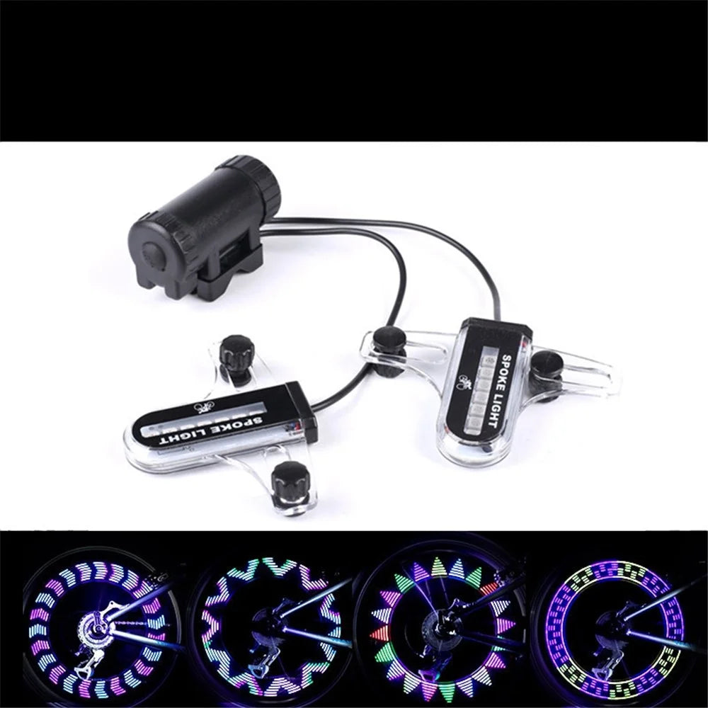 LEADBIKE LD42 Bicycle Wheel Light Waterproof Cycling Flashing Safety Bike Light Cool Decoration Flash 30 Patterns - 5