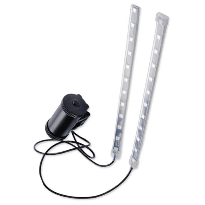 LEADBIKE A106 1 Pair Battery Powered Bicycle Frame Tube Light Bright Colorful Bike Tail Lamp LED Bike Wheel Light (Battery Not Included) - 2