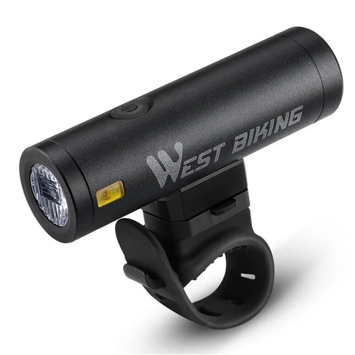 WEST BIKING YP0701332 500LM Bike Bright LED Front Light Night Cycling Bicycle Safety Torch Lamp - Black - 1