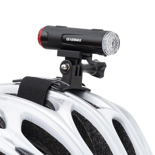 LEADBIKE LD56 Bicycle Helmet Lamp Dual Head Front / Rear Light USB Rechargeable Bike Helmet Headlight - 1