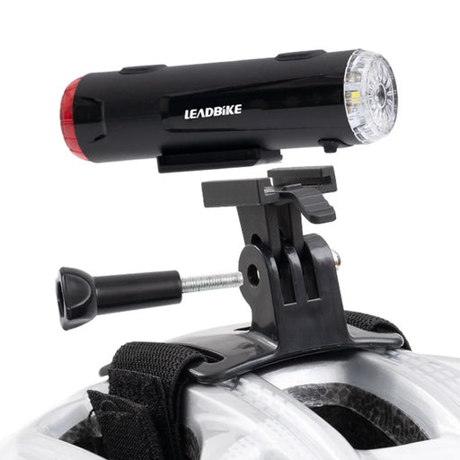 LEADBIKE LD56 Bicycle Helmet Lamp Dual Head Front / Rear Light USB Rechargeable Bike Helmet Headlight - 2