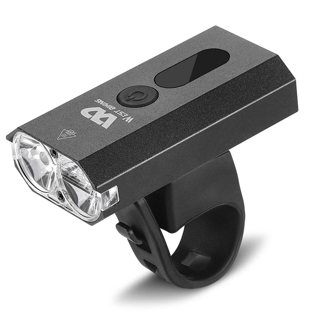 WEST BIKING Outdoor Bike Strong Light Flashlight 360 Degree Rotation Night Cycling Bicycle Safety Lamp - 1