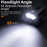 WEST BIKING Outdoor Bike Strong Light Flashlight 360 Degree Rotation Night Cycling Bicycle Safety Lamp - 7