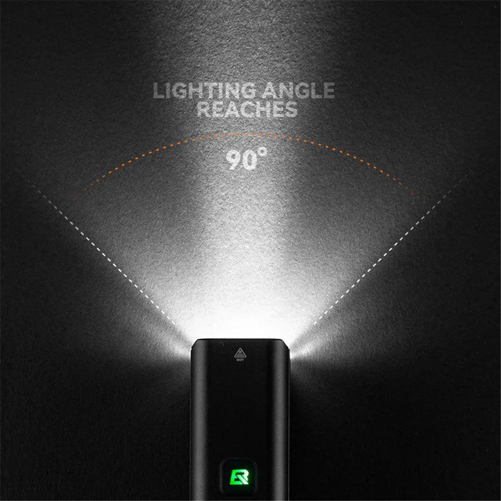 ROCKBROS RHL1500 Outdoor Bike Headlight Bicycle Strong Light Flashlight Cycling Bicycle Safety Lamp (Standard Version) - 7