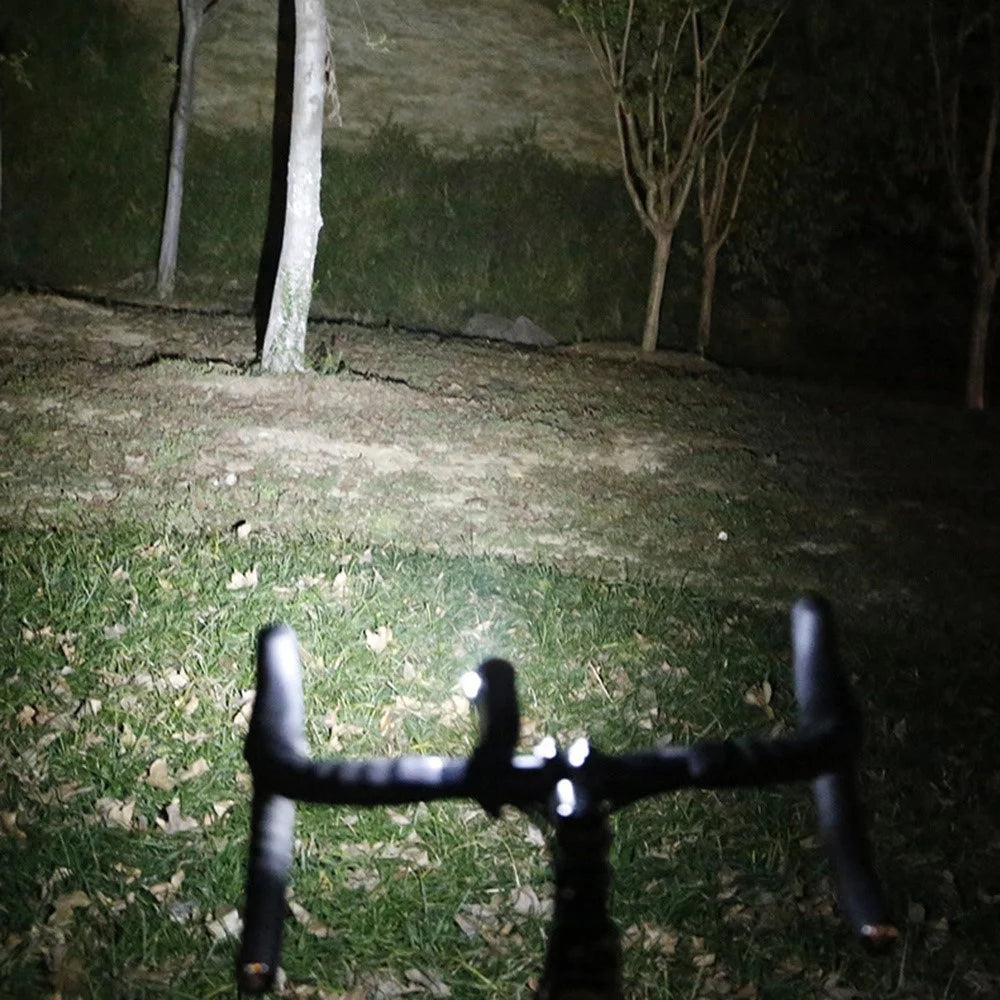 YSANAM YS-116P Aluminum Alloy Bicycle Headlight Night Cycling Torch 600LM Bright LED Bike Front Light - 5