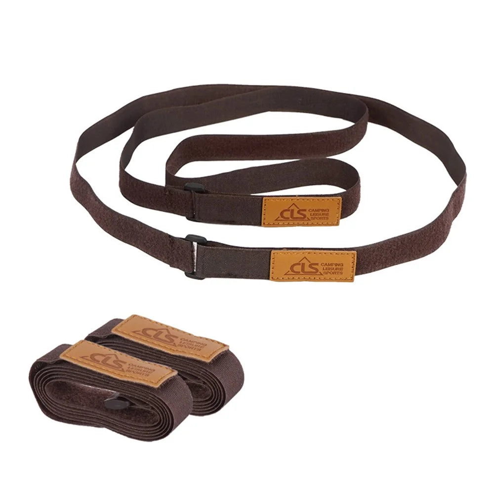 CLS 2Pcs / Set Tent Canopy Tie Down Strap Outdoor Camping Strapping Tape Packing Bunding Belt - 1
