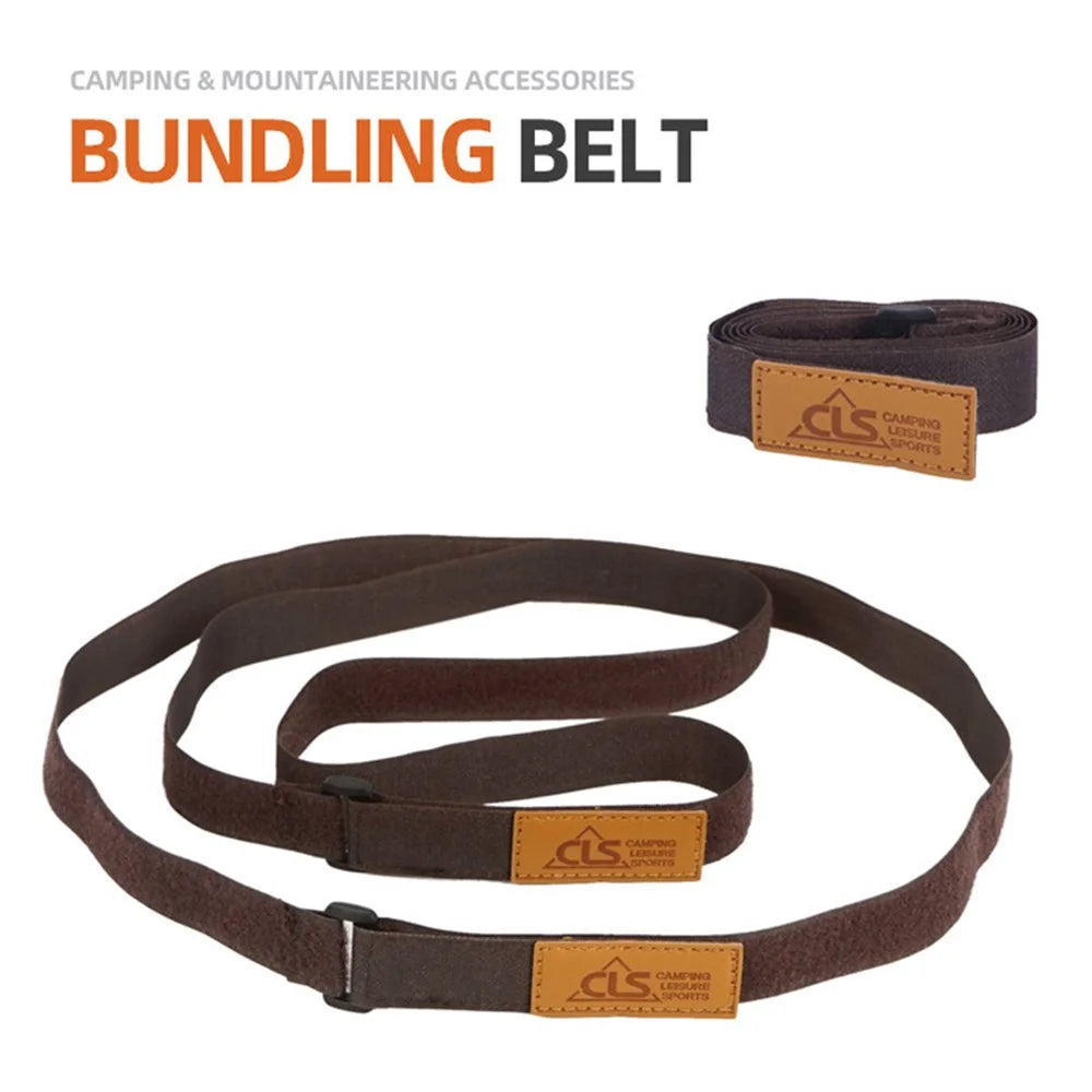 CLS 2Pcs / Set Tent Canopy Tie Down Strap Outdoor Camping Strapping Tape Packing Bunding Belt - 2