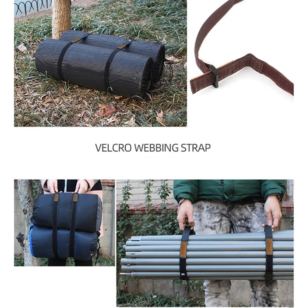 CLS 2Pcs / Set Tent Canopy Tie Down Strap Outdoor Camping Strapping Tape Packing Bunding Belt - 4
