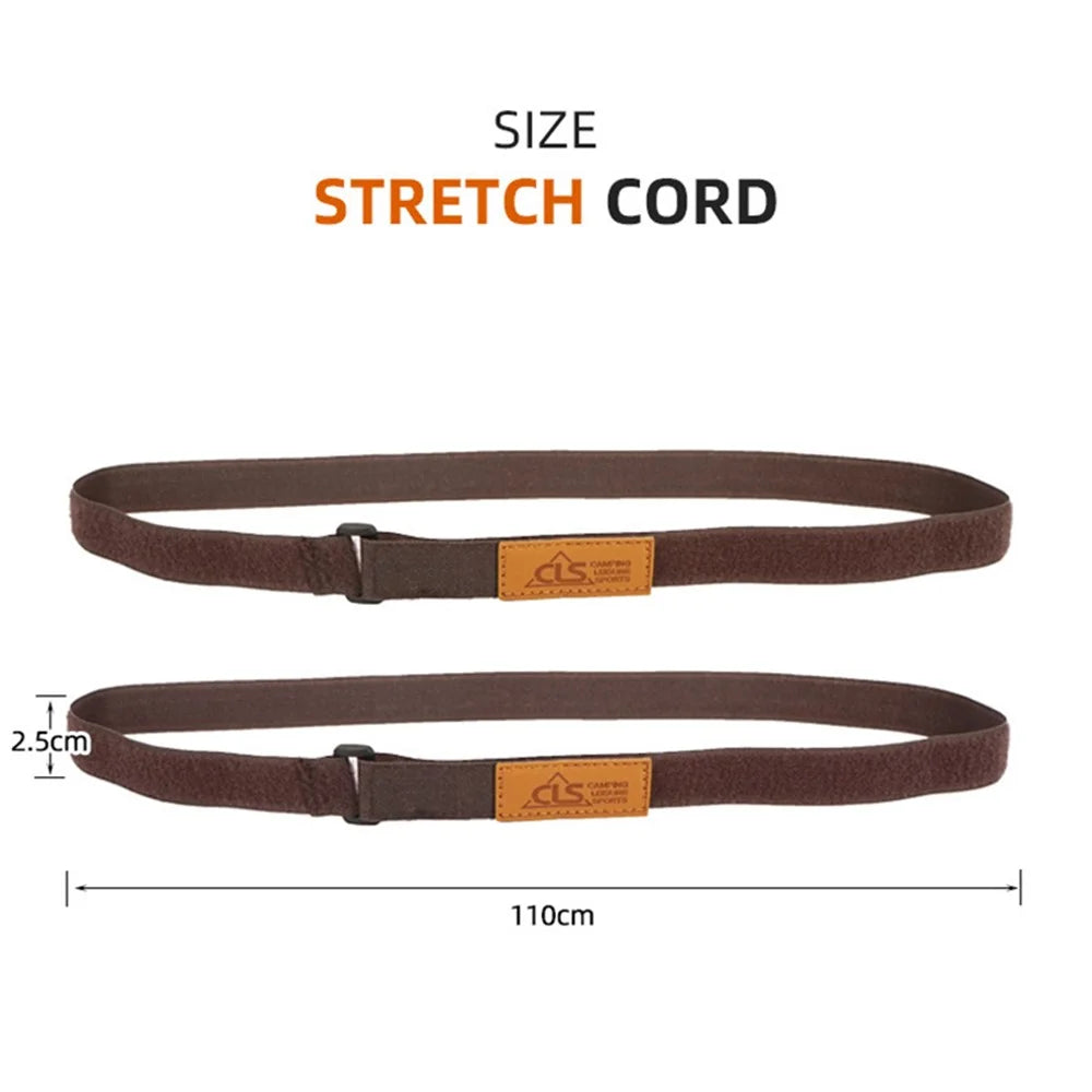 CLS 2Pcs / Set Tent Canopy Tie Down Strap Outdoor Camping Strapping Tape Packing Bunding Belt - 7