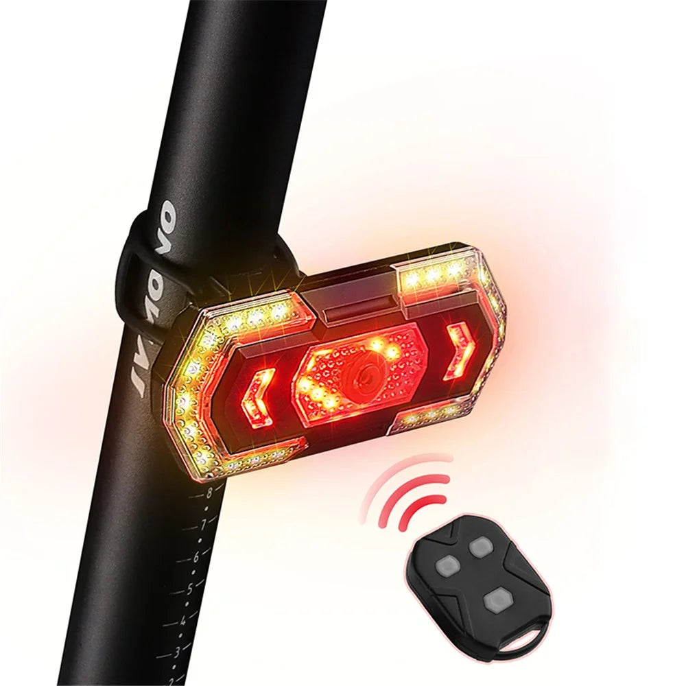 WEST BIKING YP0701348 MTB Bike Tail Light Waterproof Warning Lamp for Bicycle RC Taillight with Loudspeaker - 1