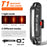 WEST BIKING YP0701354 USB Bright LED Bike Taillight Bicycle Tail Light Cycling Warming Lamp - T1 - 2