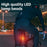 WEST BIKING YP0701354 USB Bright LED Bike Taillight Bicycle Tail Light Cycling Warming Lamp - T1 - 4
