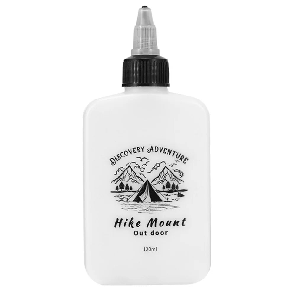 HIKE MOUNT 120ml Outdoor Picnic Barbecue Plastic Oil Bottle Portable Soy Sauce Vinegar Oil Container (No FDA Certification, BPA Free) - 1