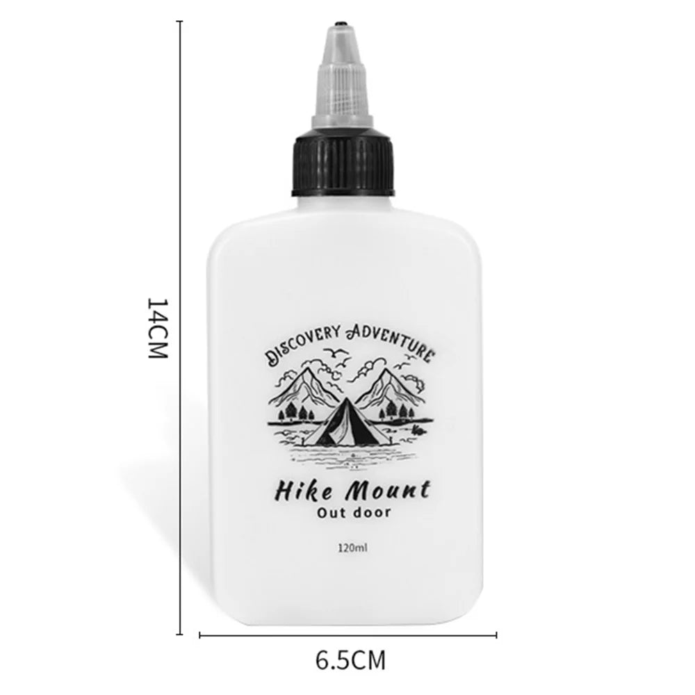 HIKE MOUNT 120ml Outdoor Picnic Barbecue Plastic Oil Bottle Portable Soy Sauce Vinegar Oil Container (No FDA Certification, BPA Free) - 5