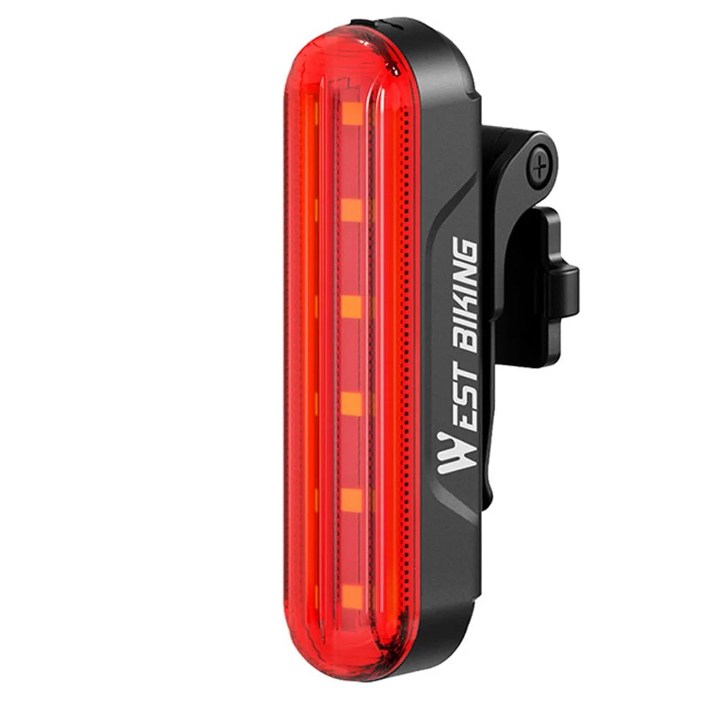 WEST BIKING LD80 USB Style 3 Modes Bicycle Taillight Bike Rear Lamp Safety Warning Light - 2