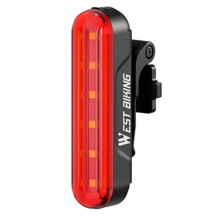 WEST BIKING LD80-ls Laser Brake Sensor Style Bike Rear Lamp 5 Modes Bicycle Smart Brake Taillight - 2