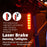 WEST BIKING LD80-ls Laser Brake Sensor Style Bike Rear Lamp 5 Modes Bicycle Smart Brake Taillight - 5