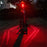WEST BIKING LD80-s Brake Sensor Style Bike Rear Lamp Bicycle Smart Brake Taillight 3 Modes Warning Light - 5