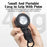 WEST BIKING YP0701362 Children Bicycle Light Electric Bell ABS Waterproof Colorful Light Warning Horn - 6