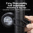 WEST BIKING YP0701362 Children Bicycle Light Electric Bell ABS Waterproof Colorful Light Warning Horn - 7