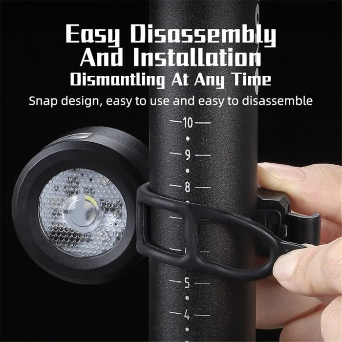 WEST BIKING YP0701362 Children Bicycle Light Electric Bell ABS Waterproof Colorful Light Warning Horn - 7