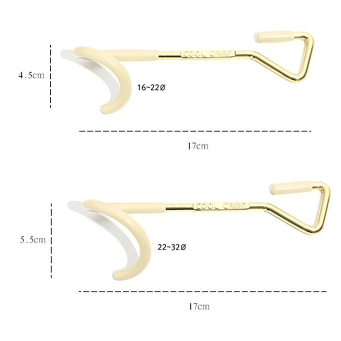 COOL CAMP CF-D3008 Light Stand Holder Hook Portable Tent Pole Lamp Hanger Camping Lantern Hanger - 22mm / Khaki - 6
