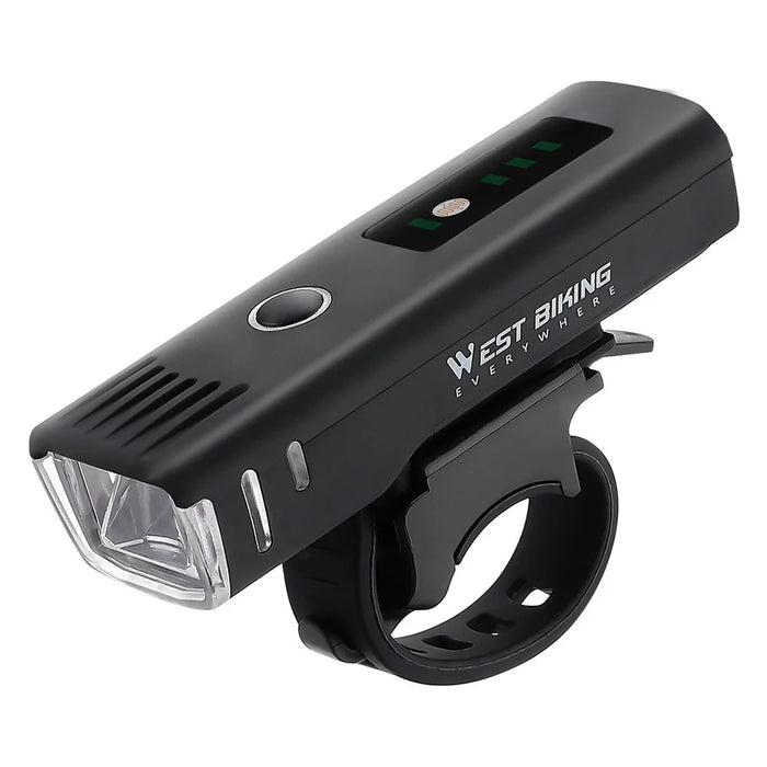 WEST BIKING Intelligent Light Sensing Bicycle Headlight IPX4 Waterproof Bike Front Light Portable Flashlight - 1