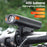 WEST BIKING YP0701407 Plastic Bicycle Headlight 400LM Night Cycling Torch Bike Front Light - Black - 3
