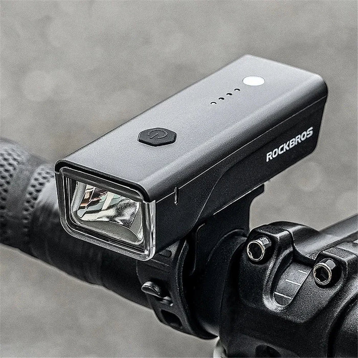 ROCKBROS RIP01 Bicycle Headlight Bike Night Light Bright Front Light Battery-Operate Riding Flashlight - 2