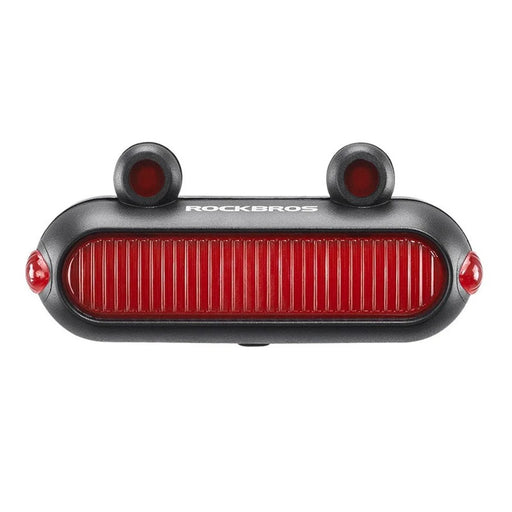 ROCKBROS RFL02 LED Bike Tail Light Frog Bicycle Rear Cycling Safety Flashlight Brake Light - Black - 2