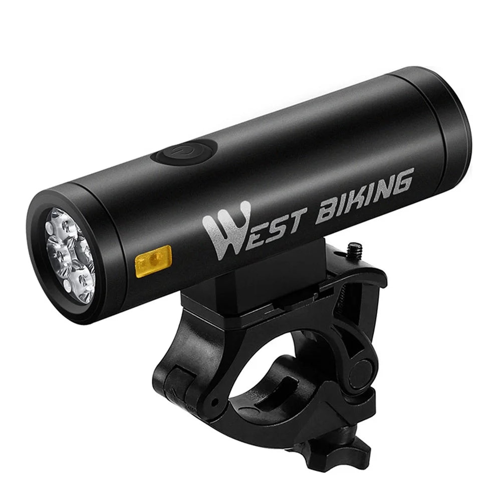 WEST BIKING YP0701400 2000 Lumen Bright LED Bike Front Light Rechargeable Night Cycling Safety Torch - 1