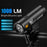 WEST BIKING YP0701400 2000 Lumen Bright LED Bike Front Light Rechargeable Night Cycling Safety Torch - 2