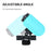 LEO 28285 LED Night Fishing Rod Lights Two-Color Light Source Integrated Waterproof Fishing Clamp Lamp - Blue - 5