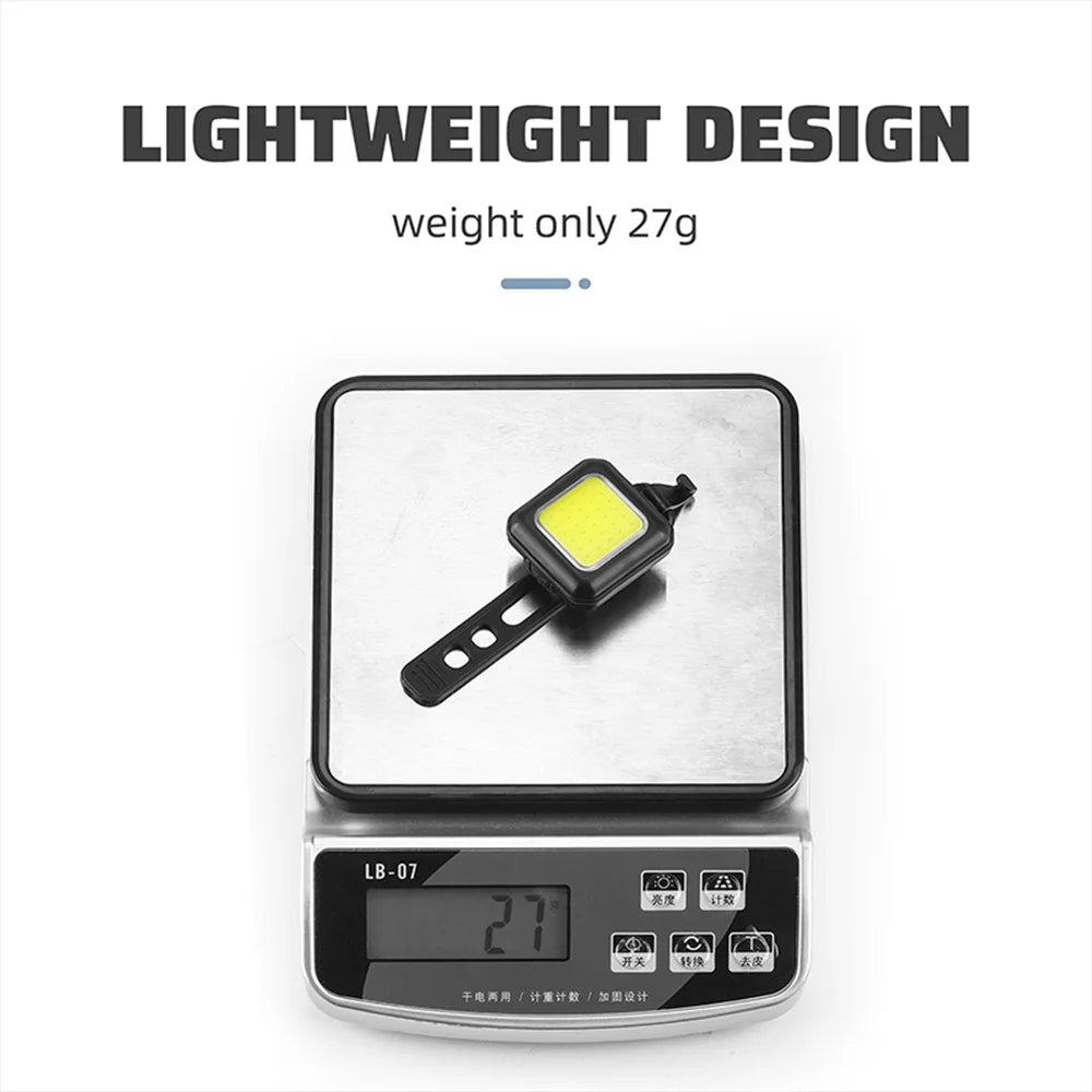 WEST BIKING YP0701418 Bike Cycling LED Light Road MTB Bicycle Safety Lamp - Orange Tail Light / Red Light - 6