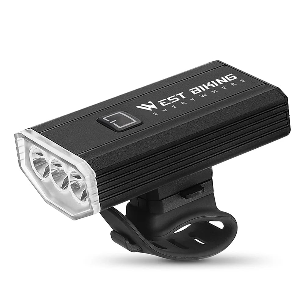 WEST BIKING YP0701414 Bike LED Light Waterproof Bicycle Front Tube Headlight Lamp - 1