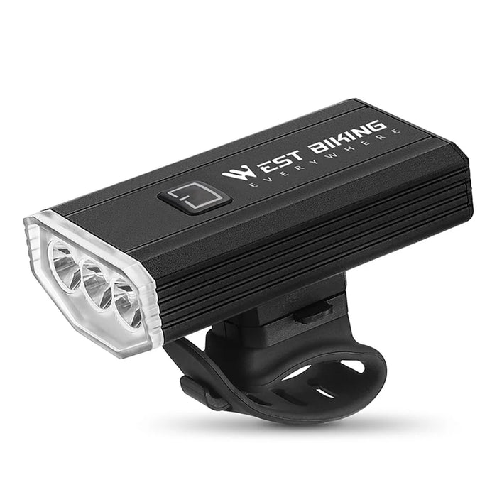 WEST BIKING YP0701414 Bike LED Light Waterproof Bicycle Front Tube Headlight Lamp - 1