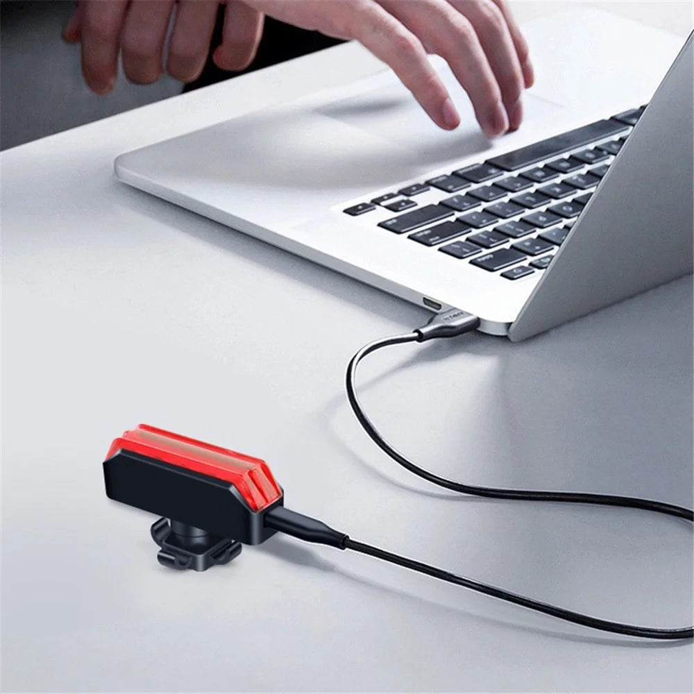 LEADBIKE LD78 Smart Bike Light LED Automatic Brake-Sensing Taillight Warning Lamp - 6