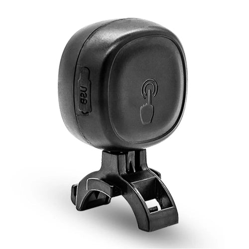 LEADBIKE LD69 Adjustable Volume Waterproof Bicycle Touch Electric Horn - Black / without Warning Light - 1