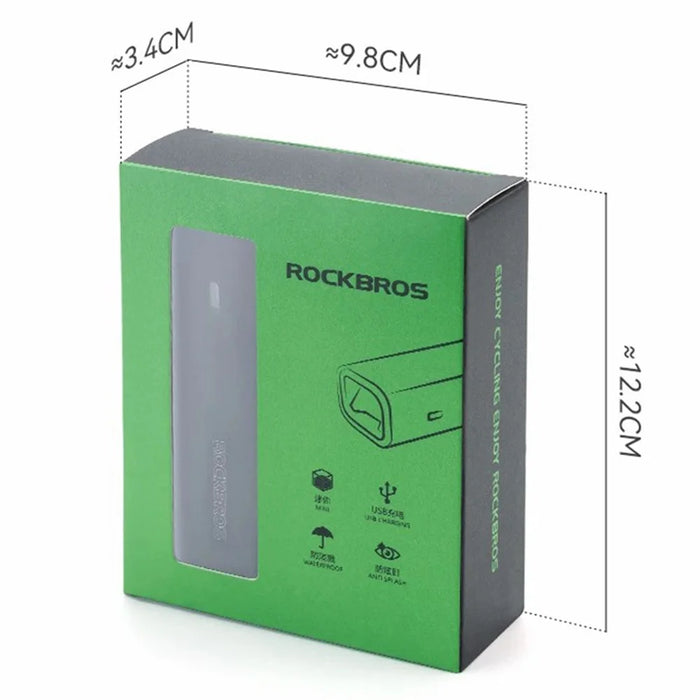 ROCKBROS RHL-800 Bicycle Front Headlight Strong Flashlight, Lifting Version (No Bracket) - 7