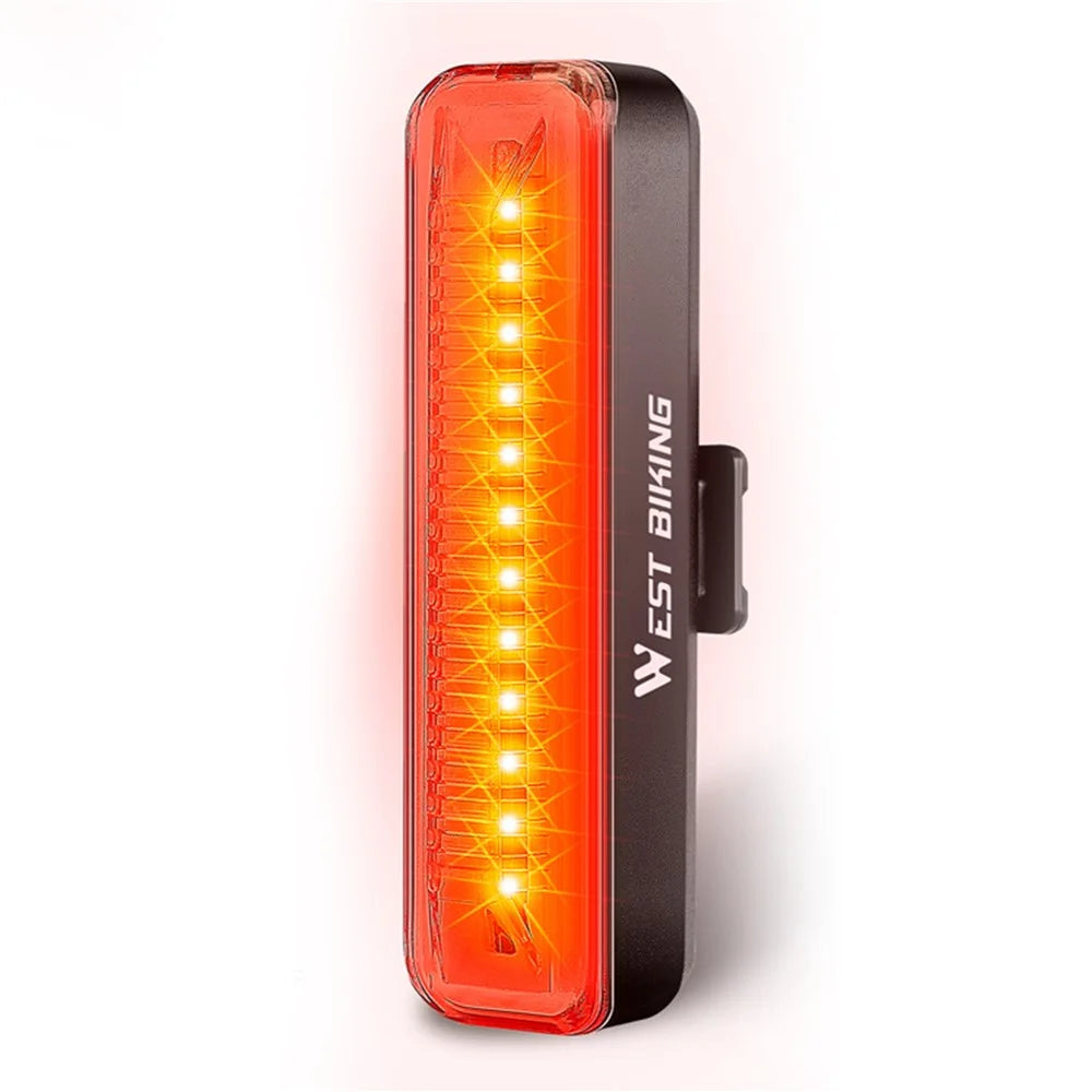 WEST BIKING YP0701359 Rechargeable Bike Tail Light 400mAh LED Bicycle Rear Light - 1