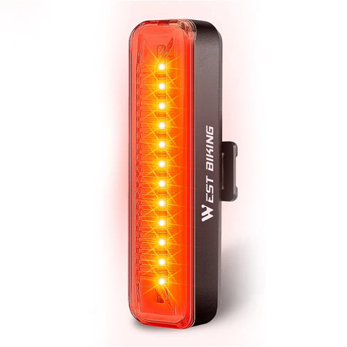 WEST BIKING YP0701359 Rechargeable Bike Tail Light 400mAh LED Bicycle Rear Light - 1
