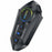 YESIDO VC19 Cycling Bluetooth-Compatible Helmet Headset Motorcycle Wireless Earphones Support Dual Phone Connection FM Radio - Black - 1