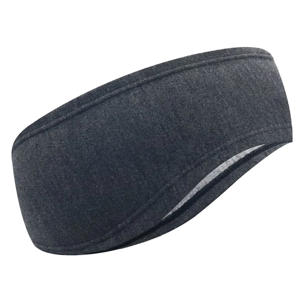 Winter Ear Protection Warm Windproof Earmuff Headgear Unisex Outdoor Cycling Skiing Sports Headband - Dark Grey - 1