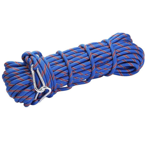 XINDA XD-S9804 20m Outdoor Static Rock Climbing Rope Emergency Escape Rope for Camping Rescue - Blue - 1
