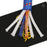 XINDA XD-S9804 20m Outdoor Static Rock Climbing Rope Emergency Escape Rope for Camping Rescue - Blue - 5