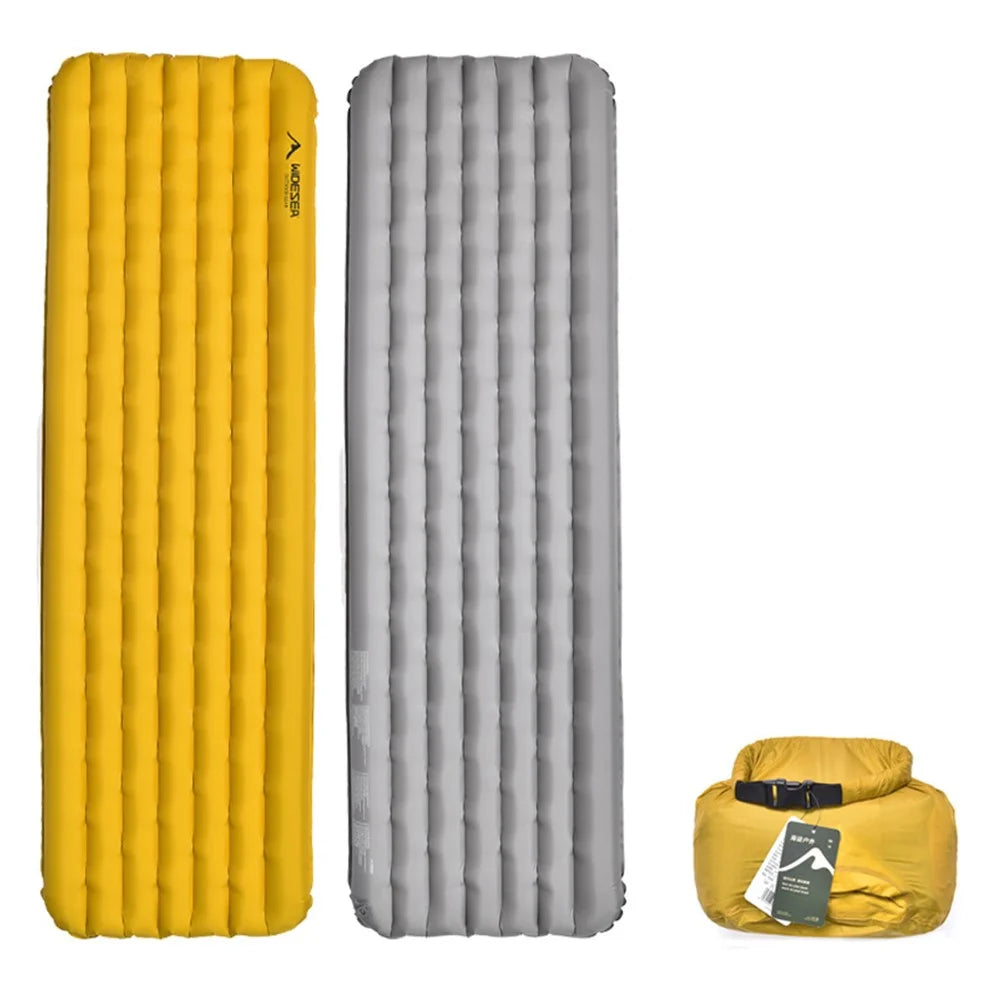 WIDESEA AM-01Y Ultralight Inflatable Sleeping Pad for Camping Hiking Portable Air Mattress with Storage Bag - 1