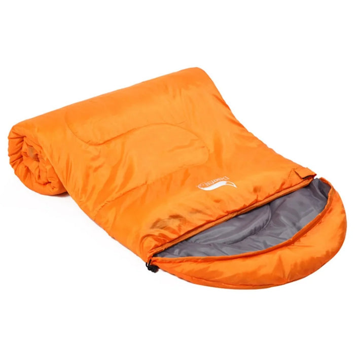 DESERT&FOX 1KG Envelope Backpacking Sleeping Bag Outdoor Traveling Camping Lightweight Sleeping Bag - Blue - 4