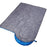 DESERT&FOX 1KG Envelope Backpacking Sleeping Bag Outdoor Traveling Camping Lightweight Sleeping Bag - Blue - 5